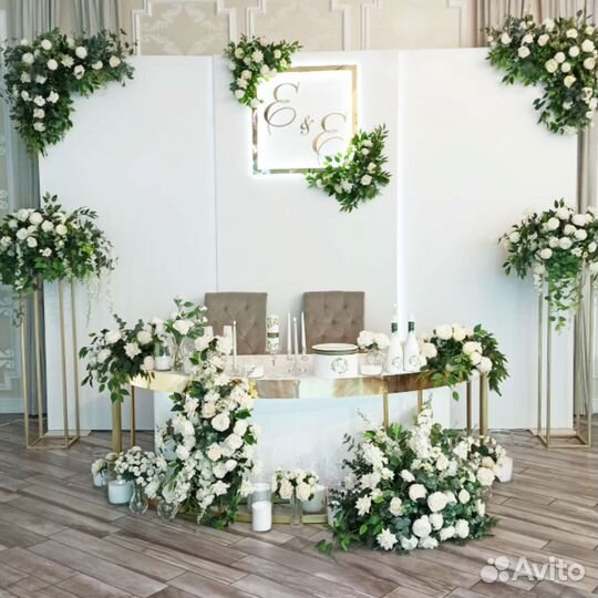 Оформление свадеб, мероприятий, фотозона