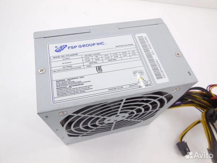 Блок питания fsp 450w