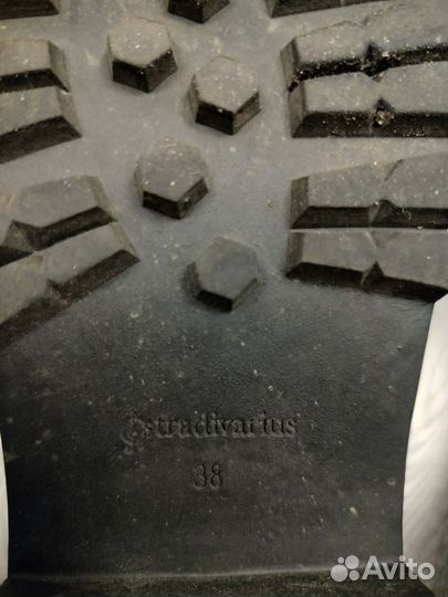 Ботинки демисезонные женские Stradivarius,38размер