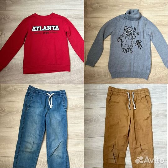 Пакет вещей для мальчика 116-128