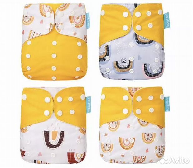 Многоразовые подгузники новые