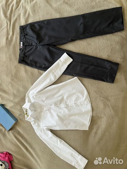 Школьная форма button blue