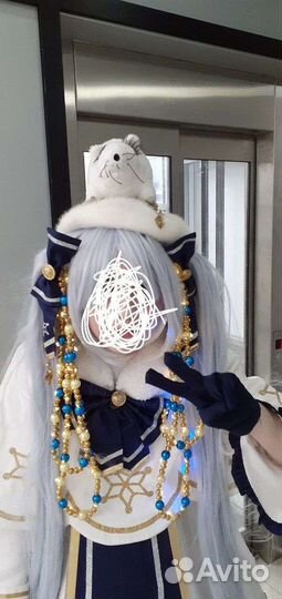 Косплей snow miku 2021 (снежная мику ) хатцуне