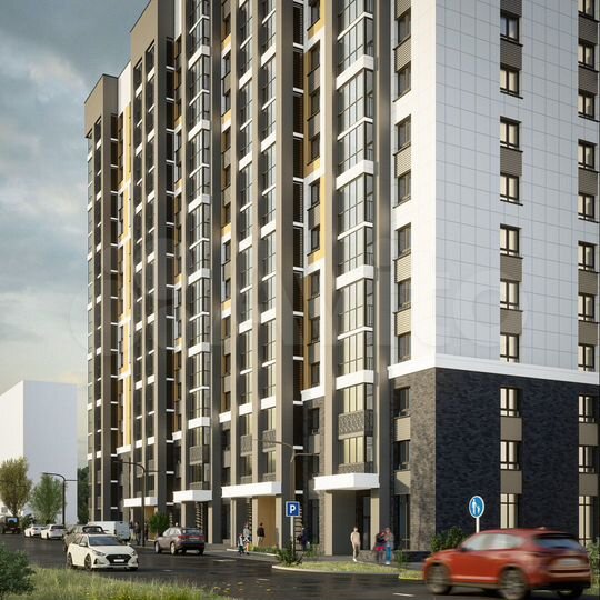 3-к. квартира, 88,8 м², 11/16 эт.