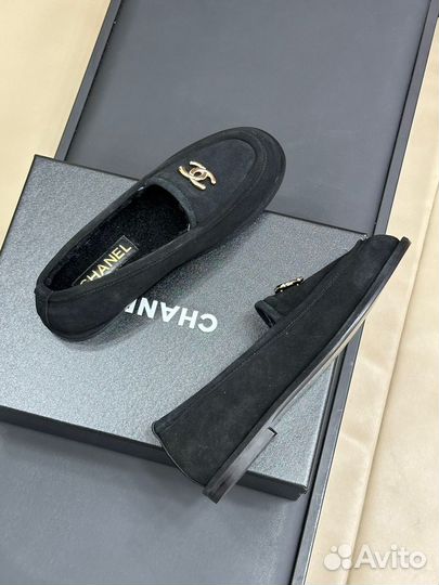Лоферы женские Chanel премиум
