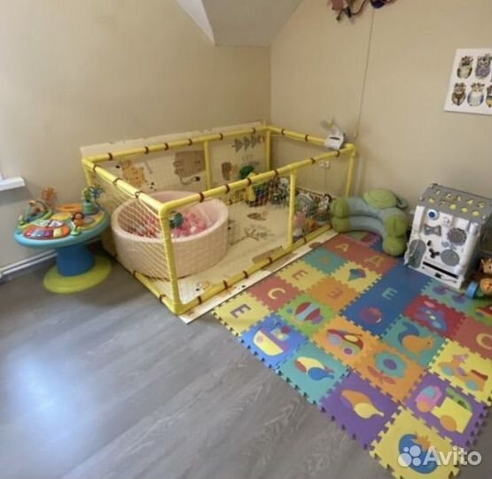 Игровой манеж детский leco большой