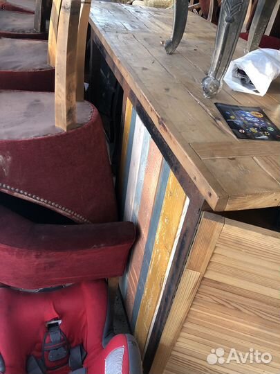 Барная стойка, ресепшен в стиле лофт