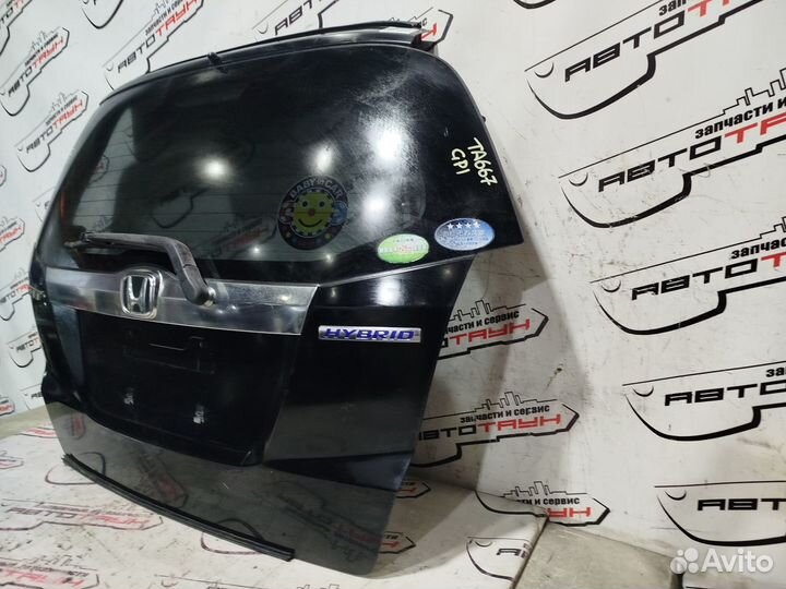 Дверь задняя honda FIT GE6 GE7 GE8 GE9 GP1 GP4 68100TF0000ZZ черный, NH731P TA667