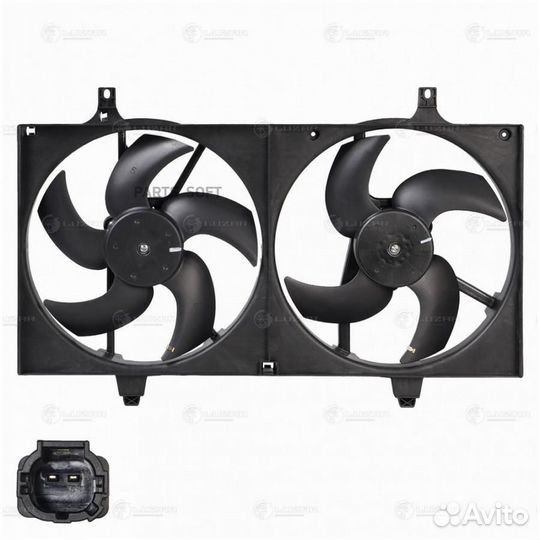 Luzar LFK 1416 Вентилятор радиатора nissan almera