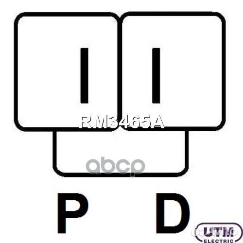 Регулятор генератора RM3465A Utm