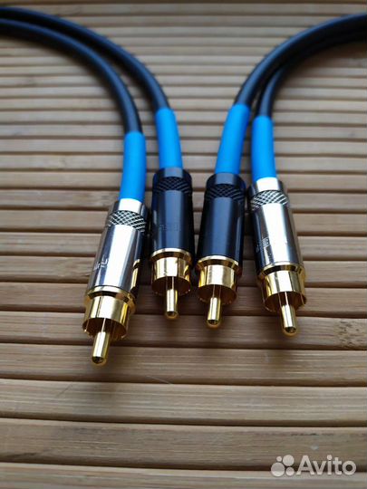 2 RCA межблочный кабель HVC