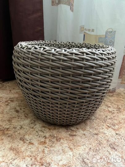 Кашпо из ротанга 20 литров