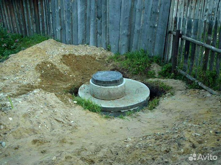 Копка сливных ям/подводка воды, под ключ