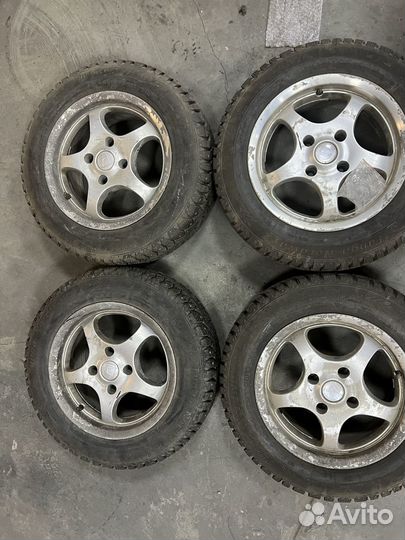 Литье диски r15 4x100 с резиной