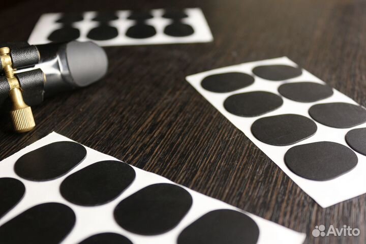 Наклейки на мундштук духовых (саксофон, кларнет)