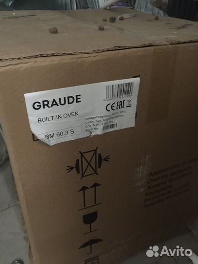 Электрический духовой шкаф graude BM 60.3 S