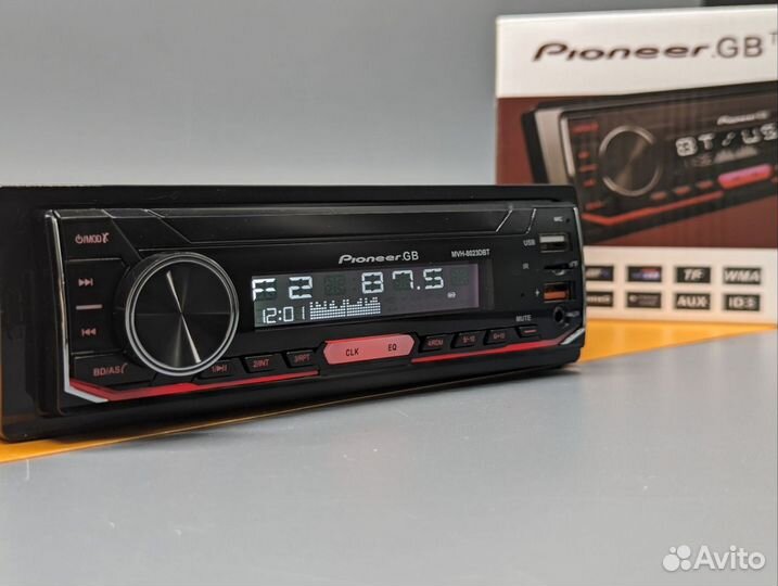 Автомагнитола pioneer 1 din bluetooth