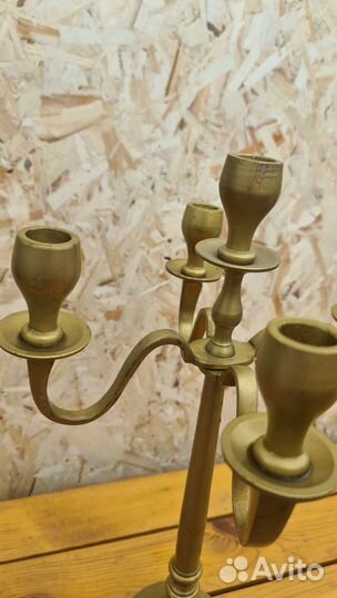 Подсвечник бронза