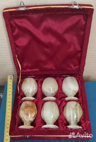 Набор рюмок из оникса