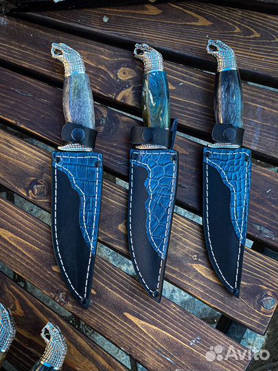 Нож из дамасской стали