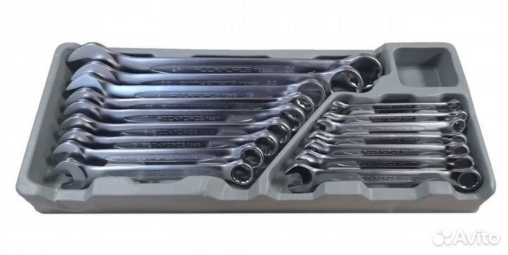 Набор ключей комбинированных 16пр.(6-19,22,24мм) в