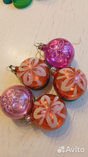Елочные игрушки СССР и гдр шары