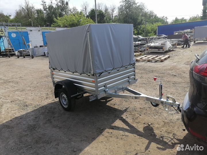 Прицеп 817710.024 с тентом 128 см. Доставка по РФ