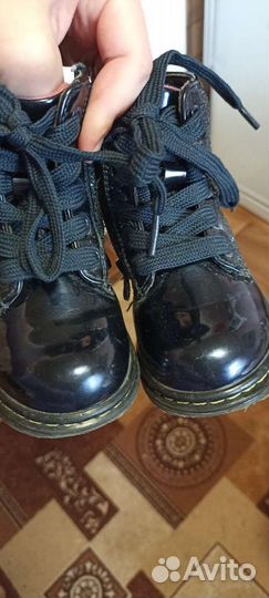 Ботинки демисезонные для девочки 22 размер