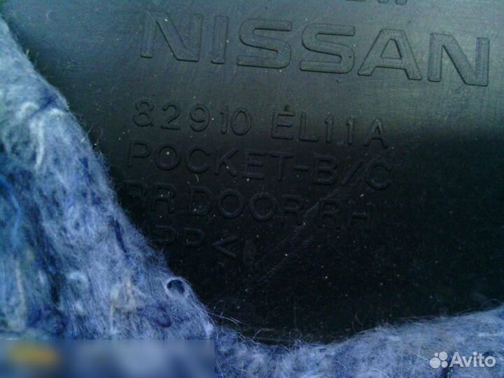 Обшивка двери задней правой Nissan Tiida C11 2007