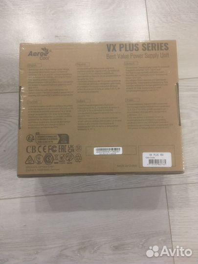 Блок питания aerocool vx plus 550w