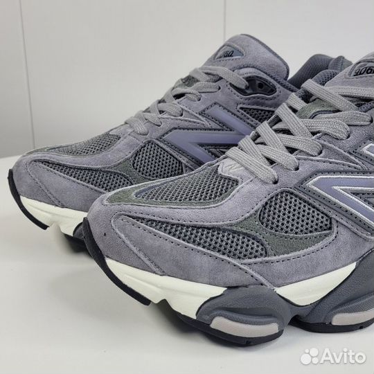 Кроссовки New Balance 9060, натуральная замша