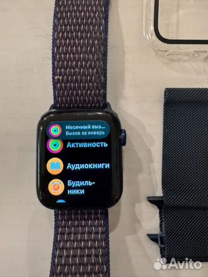 Часы apple watch серия 6 44 mm Pasific Blue GPS