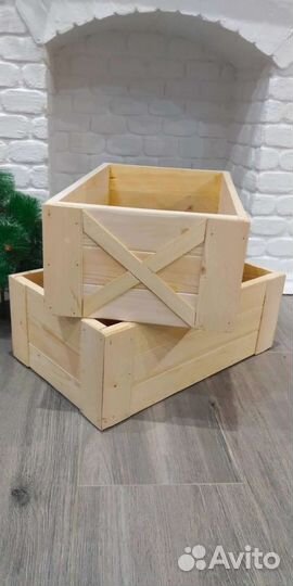 Ящик деревянный декоративный для хранения