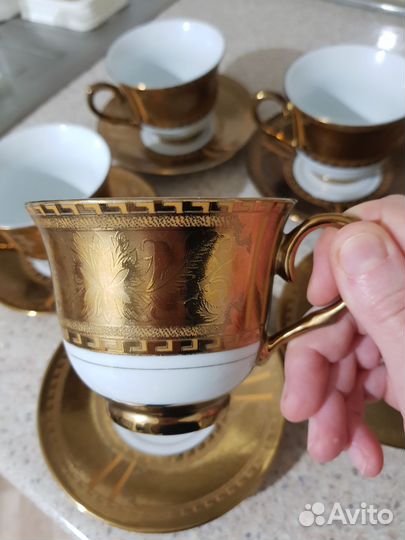 Кружки с блюдцем для чая или кофе