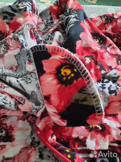 Трикотажные халаты большого размера