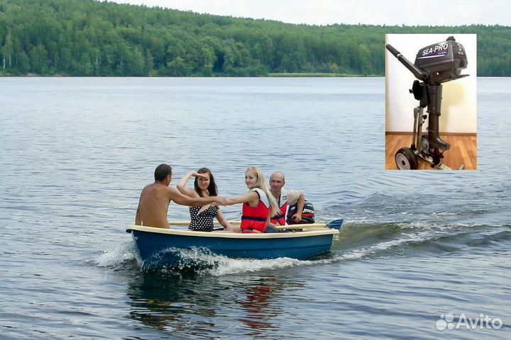 Лодка с мотором Виза Тортилла - 4 Sea - Pro T 3S
