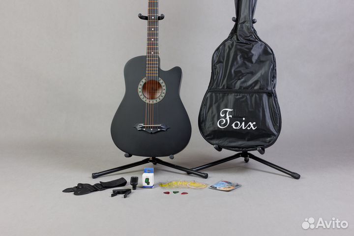 Набор гитариста 7 в 1 Foix - гитара+аксессуары