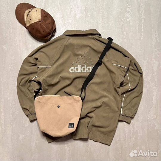 Винтажная куртка бомбер Adidas equipment original