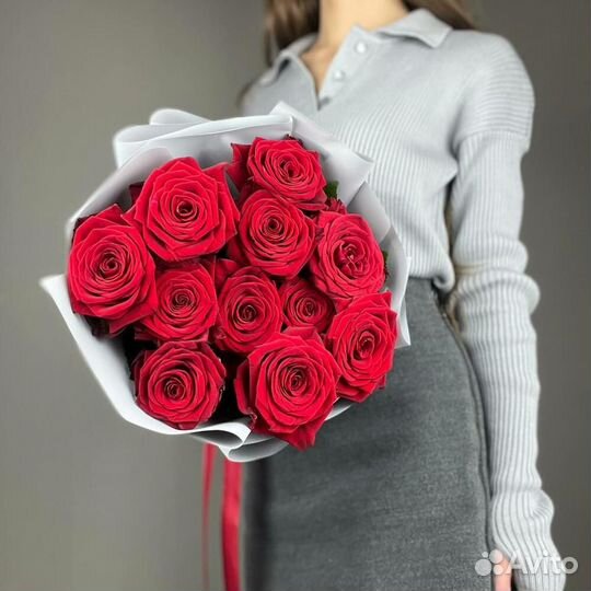 Букет из бархатных роз