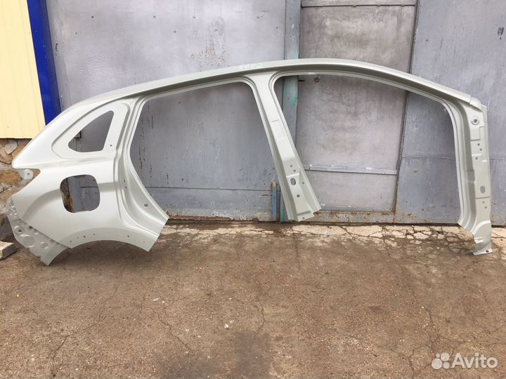 Боковина, порог,крыло задние правое