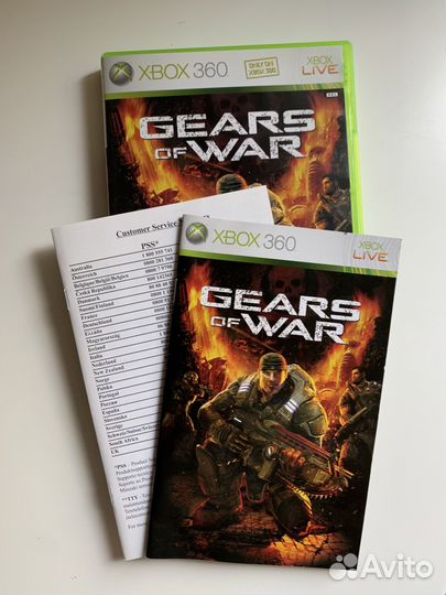 Gears of War Xbox 360 лицензия