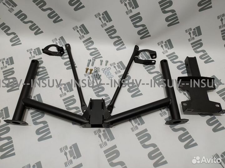 Кронштейн лебедки передн Нива со съемной площадкой