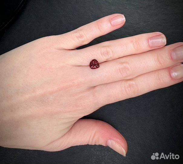 Турмалин 1,13 ct груша Африка