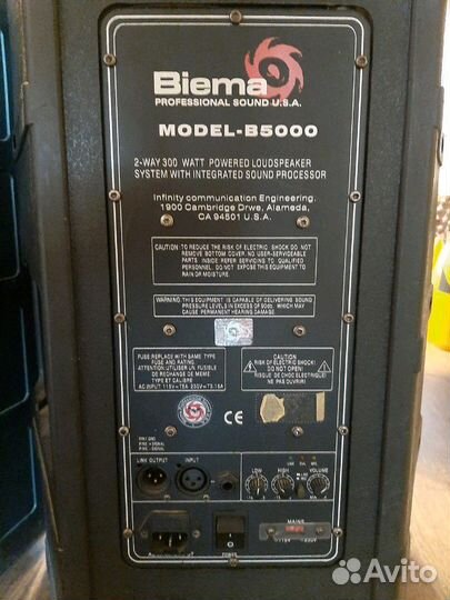 Активные колонки Biema-5000