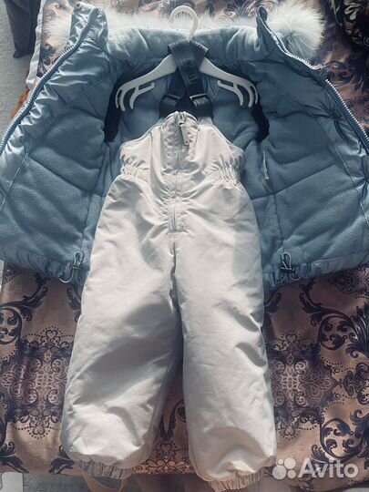 Зимний костюм для девочки 86 размер