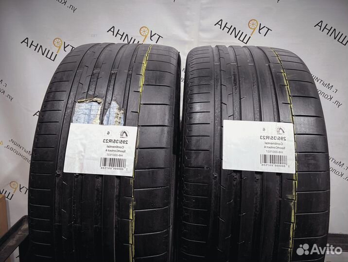 Continental SportContact 6 295/35 R23 94Y