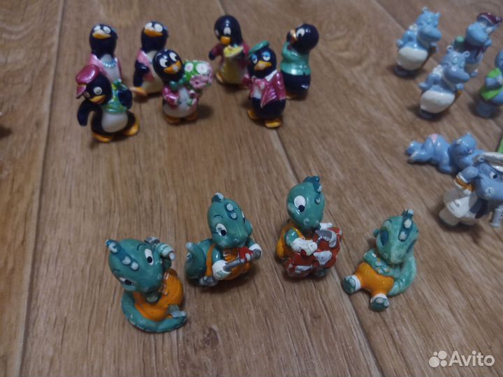 Игрушки из Киндер сюрпризов 90-х