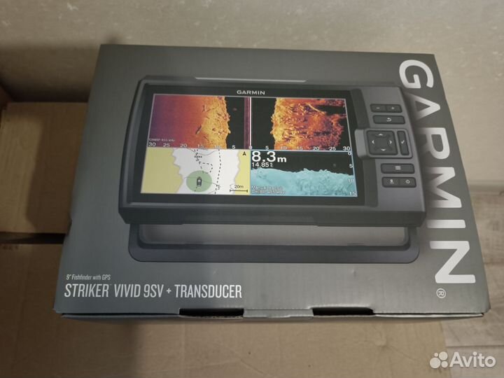 Эхолот garmin striker vivid 9sv