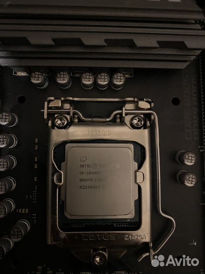 Процессор intel core i5 10400f
