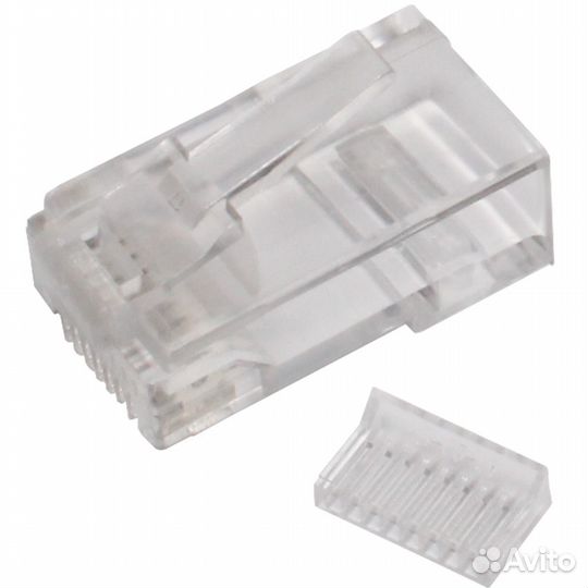 RJ45 коннектор (обжимной) со вставкой #327684